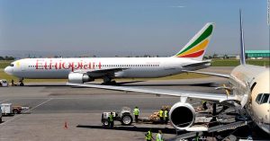 इथोपियन एयरलाइंस का विमान बोइंग 737 क्रैश