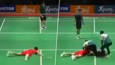 Photo of इंडोनेशिया में बैडमिंटन टूर्नामेंट के दौरान कोर्ट पर चीन के युवा खिलाड़ी की हार्ट अटैक से मौत