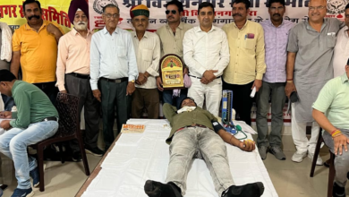 Photo of देश के सैनिकों के लिए ब्लड डोनेशन कैम्प का आयोजन, कई जगहों पर लगाए गए ब्लड कैंप