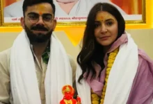 Photo of पत्नी के साथ अयोध्या पहुंचे विराट कोहली, भगवान रामलला और हनुमान जी के किए दर्शन