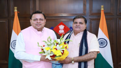 Photo of सीएम पुष्कर सिंह धामी दिल्ली दौरे पर, प्रदेश अध्यक्ष और सांसद महेंद्र भट्ट से की मुलाकात