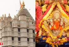 Photo of मुंबई के प्रसिद्ध सिद्धिविनायक मंदिर में अब नारियल, माला और प्रसाद पर लगी रोक, सुरक्षा कारणों से लिया फैसला