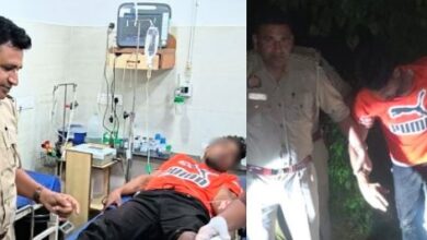 Photo of हापुड़ : बदमाश ने पुलिसकर्मी की पिस्टल छीन किया हमला, जवाबी कार्रवाई में आरोपी के पैर पर लगी गोली