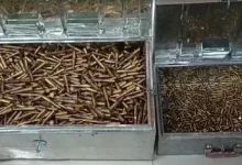 Photo of पुलिस और एसटीएफ ने संयुक्त रूप से की बड़ी कार्रवाई, कैमूर में मिला अवैध हथियारों का जखीरा, 3700 कारतूस के साथ दो तस्कर गिरफ्तार