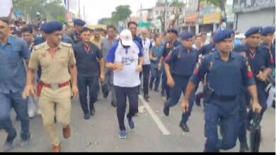 Photo of सीएम नायब सिंह सैनी ने कैथल हाफ मैराथन को दिखाई हरी झंडी