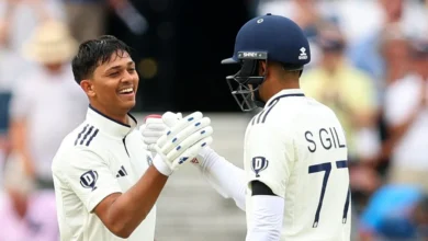 Photo of IND vs ENG: चौथे टेस्ट के पहले दिन चमके जायसवाल-सुदर्शन, दोनों ने ठोके शानदार अर्धशतक