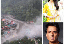 Photo of उत्तरकाशी में बादल फटने से 4 की मौत, 100 लोग लापता, एक्टर सोनू सूद और अभिनेत्री सारा अली खान ने दिखाई संवेदना