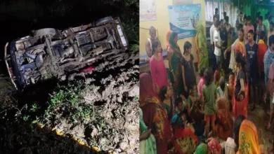 Photo of भागलपुर में बड़ा हादसा: बिजली के तार की चपेट में आई डीजे वैन, पलटने से 5 की मौत, 3 गंभीर घायल