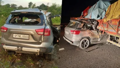 Photo of अमेठी में सड़क हादसा, ट्रक से टकराई कार, तीन लोगों की मौत