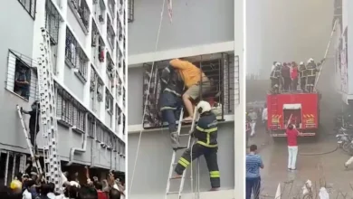 Photo of मुंबई दहिसर में 24 मंजिला इमारत में भीषण आग, 2 की मौत, 36 लोग सुरक्षित निकाले गए