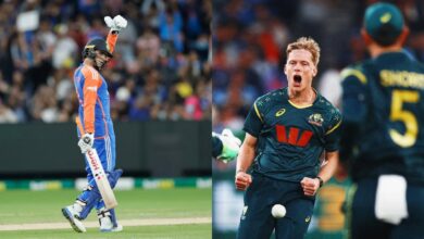 Photo of मेलबर्न में टीम इंडिया की शर्मनाक हार, बैटिंग डिपार्टमेंट फ्लॉप, अभिषेक की फिफ्टी हुई बेकार