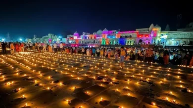 Photo of दीपोत्सव 2025 : अयोध्या में सरयू तट पर 2100 श्रद्धालुओं की भव्य महा आरती का हुआ अभ्यास