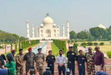 Photo of 30 से ज्यादा देशों के सेना प्रमुख ने किया ताज का दीदार