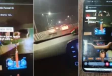 Photo of लखनऊ के शहीद पथ पर चलती कार पर फायरिंग, बाल-बाल बचा युवक – आरोपी ने इंस्टाग्राम पर दिखाई दबंगई