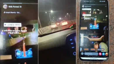 Photo of लखनऊ के शहीद पथ पर चलती कार पर फायरिंग, बाल-बाल बचा युवक – आरोपी ने इंस्टाग्राम पर दिखाई दबंगई
