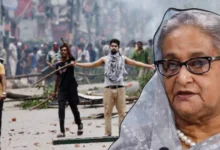Photo of छात्र विद्रोह के मामलों में शेख हसीना को मौत की सजा, बांग्लादेश में भड़की हिंसा