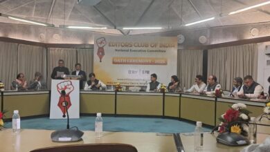 Photo of देशभर के संपादक एक मंच पर, पत्रकारिता की आज़ादी बचाने का एडिटर्स क्लब ऑफ इंडिया का ऐतिहासिक ऐलान