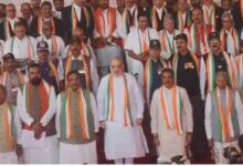 Photo of वंदे मातरम की 150वीं वर्षगांठ पर बीजेपी कार्यालय में भव्य कार्यक्रम, गृह मंत्री अमित शाह हुए शामिल