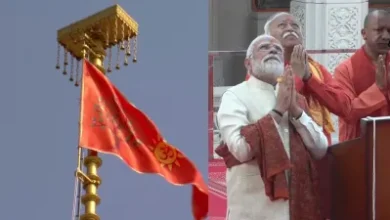 Photo of अयोध्या राम मंदिर के शिखर पर पीएम मोदी और मोहन भागवत ने फहराया भगवा ध्वज, रामलला के किए दर्शन