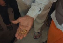 Photo of फर्रुखाबाद के श्रंगीरामपुर में मंदिर की खुदाई के दौरान निकला सोने-चांदी से भरा पीतल का गिलास, ग्रामीणों में मची लूट की होड़