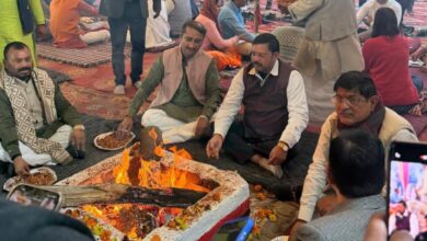 Photo of तपोवन आश्रम बना आस्था का केंद्र, दो दिवसीय सहस्त्र चंडी यज्ञ संपन्न