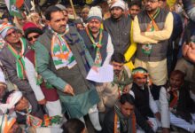 Photo of ध्वस्त कानून व्यवस्था के खिलाफ कांग्रेस का विरोध मार्च, पुलिस अधीक्षक से इस्तीफे की मांग