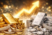 Photo of तीन दिन की गिरावट के बाद सोना-चांदी में जोरदार उछाल, अंतरराष्ट्रीय बाजार में तेज रिकवरी