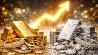 Photo of तीन दिन की गिरावट के बाद सोना-चांदी में जोरदार उछाल, अंतरराष्ट्रीय बाजार में तेज रिकवरी