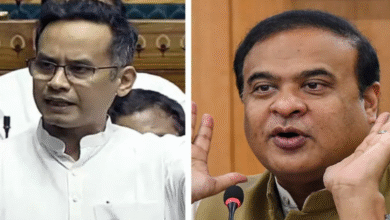 Photo of असम के मुख्यमंत्री हिमंत बिस्वा सरमा का कांग्रेस पर पलटवार, 12,000 बीघा ‘अवैध जमीन’ की सूची कोर्ट में पेश करने की चुनौती