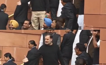 Photo of संसद में राहुल गांधी और केंद्रीय मंत्री बिट्टू के बीच तीखी बहस, कांग्रेस सांसदों ने किया विरोध प्रदर्शन