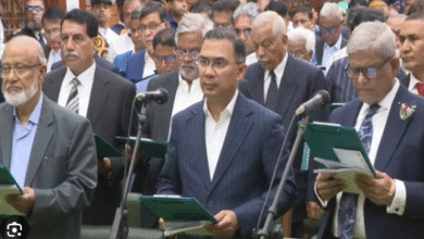 Photo of बांग्लादेश में नई सरकार का गठन, तारिक रहमान ने ली प्रधानमंत्री पद की शपथ