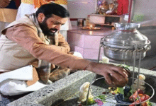 Photo of मुख्यमंत्री नायब सिंह सैनी ने महाशिवरात्रि पर नूंह के नलेश्वर मंदिर में की पूजा-अर्चना