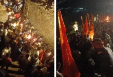 Photo of शिवनेरी किले पर शिवजयंती में उमड़ी भारी भीड़, भगदड़ जैसी स्थिति में एक दर्जन घायल