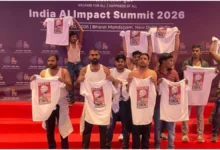 Photo of एआई इंपैक्ट समिट में यूथ कांग्रेस का प्रदर्शन, शर्ट उतार कर पीएम मोदी के खिलाफ जताया विरोध