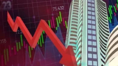 Photo of मिडिल-ईस्ट तनाव के बीच शेयर बाजार में बड़ी गिरावट, सेंसेक्स 1352 अंक टूटा, निफ्टी 24,028 पर बंद