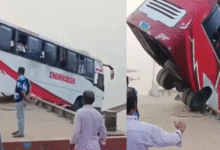 Photo of बांग्लादेश में बड़ा हादसा: पद्मा नदी में गिरी यात्रियों से भरी बस, 23 की मौत, कई लापता