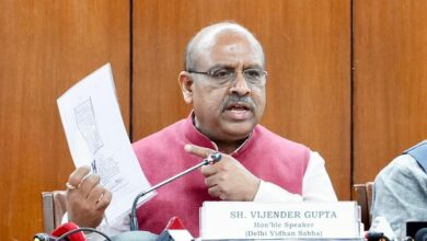 Photo of दिल्ली विधानसभा और स्पीकर विजेंद्र गुप्ता को बम से उड़ाने की धमकी, मचा हड़कंप
