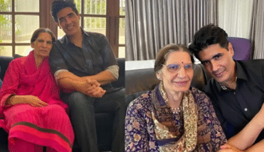 Photo of मनीष मल्होत्रा की मां सुदर्शन मल्होत्रा का 94 वर्ष की उम्र में निधन, बॉलीवुड में शोक की लहर
