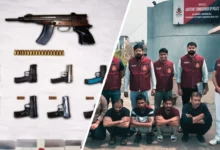Photo of दिल्ली में ISI लिंक वाला हथियार तस्करी रैकेट ध्वस्त, 9 गिरफ्तार, ड्रोन के जरिए लाई गई विदेशी पिस्टल बरामद