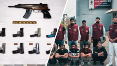 Photo of दिल्ली में ISI लिंक वाला हथियार तस्करी रैकेट ध्वस्त, 9 गिरफ्तार, ड्रोन के जरिए लाई गई विदेशी पिस्टल बरामद