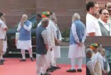 Photo of संसद परिसर में पीएम मोदी और राहुल गांधी की मुलाकात, दिखा लोकतांत्रिक शिष्टाचार