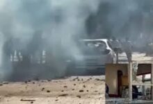 Photo of ग्रेटर नोएडा में कर्मचारियों का प्रदर्शन हिंसक, गाड़ियों में तोड़फोड़ और आगजनी