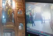 Photo of कानपुर के प्रसिद्ध गणेश मंदिर में चोरी, 10 में से 7 चांदी के मुकुट ले उड़े चोर