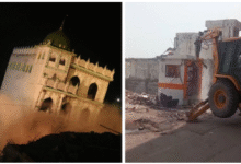 Photo of लखनऊ में हाई कोर्ट के आदेश पर अवैध मस्जिद ध्वस्त, रात में चला बुलडोजर