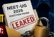 Photo of NEET-UG 2026 पेपर लीक में बड़ा खुलासा, राजस्थान तक ऐसे पहुंचा लीक पेपर, छात्रों से वसूले गए लाखों रुपये