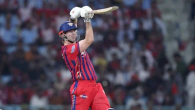Photo of इकाना में गरजा मार्श का बल्ला, RCB को 9 रन से मिली हार