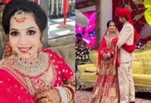 Photo of दुल्हन बनीं ढिंचैक पूजा, शादी की वीडियो ने सोशल मीडिया पर मचाई हलचल