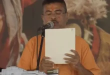 Photo of बंगाल में BJP युग की शुरुआत, शुभेंदु अधिकारी ने ली मुख्यमंत्री पद की शपथ