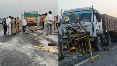 Photo of हापुड़ में दर्दनाक सड़क हादसा: खराब बस से उतरे यात्रियों को ट्रक ने रौंदा, 5 साल की बच्ची समेत 2 की मौत