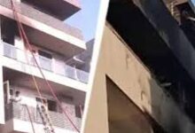 Photo of हैदराबाद के अमीरपेट में कमर्शियल कॉम्प्लेक्स में भीषण आग, मेट्रो स्टेशन के पास मचा हड़कंप